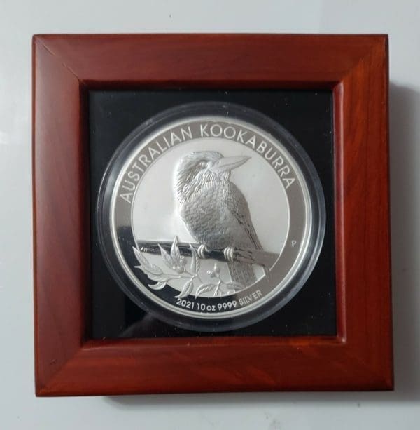 2021 Australian 10 oz Silver Kookaburra Gem Bu - Image 5
