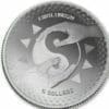 2020 Tokelau 1 oz Silver Equilibrium $5 coin .9999 Fine