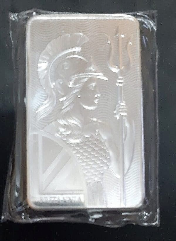 Great Britain 10 oz Silver Britannia Bar BU .9999 Fine - Image 6