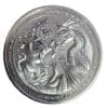 2022 Ascension Island 1 oz Silver St. George & The Dragon Coin