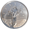 2022 1 oz Silver Gibraltar Lady Justice Coin