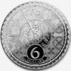 2020 Tokelau 1 oz Silver Chronos coin Gem Bu