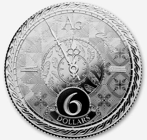 2020 Tokelau 1 oz Silver Chronos coin Gem Bu