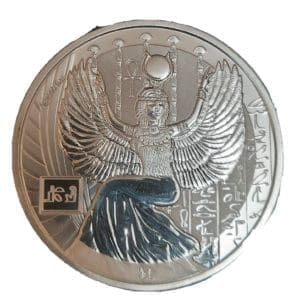 2023 Sierra Leone Gods of Egypt Isis 1 oz Silver Coin Rev-Frosted
