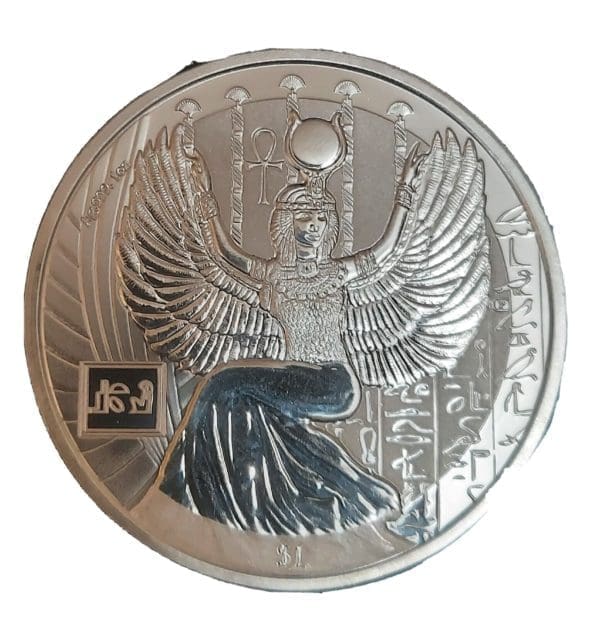 2023 Sierra Leone Gods of Egypt Isis 1 oz Silver Coin Rev-Frosted