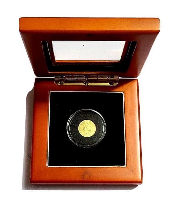2023 Niue 1/10 oz Gold Chronos Coin .9999 Pure Gold - Image 3