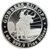 2022 Tokelau 1 oz Silver Goddess Europa Coin