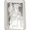 MTB Lady Liberty 1 oz Silver Bar - MA Privy