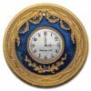 2022 Niue 1 oz Silver Proof Fabergé Blue Table Clock