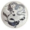 2023 Australian Dragon vs Koi 1 oz. Silver $1 Coin Bu