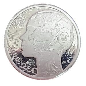 2023 Republic of Chad 1 oz Silver AI Developed Coin
