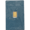 British 1 g Gold Britannia Bar New in Assay .9999