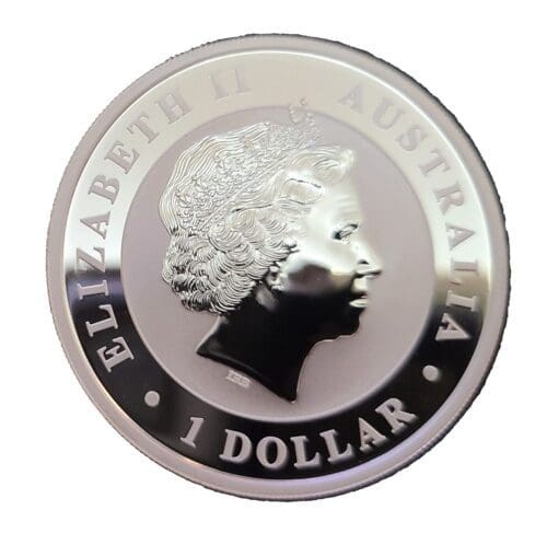 2017 Australian 1 oz silver Kookaburra Bu .999 Fine - Image 2
