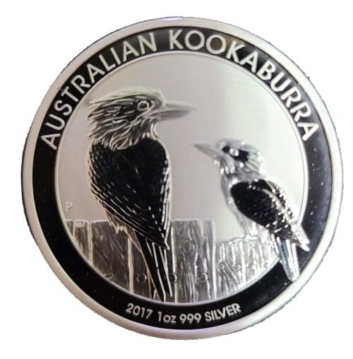 2017 Australian 1 oz silver Kookaburra Bu .999 Fine - Image 3