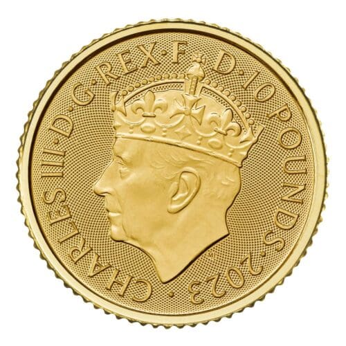 2023 UK King Charles III Coronation 1/10 oz Gold Coin - Image 2