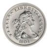 1804 Draped Bust Silver Dollar 2 oz Silver Tribute