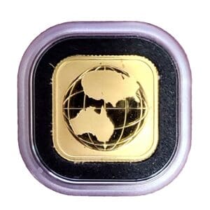 2016 Australia 1/10 oz Gold Square Map Coin BU