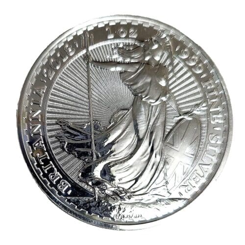 2018 Great Britain 1 oz Silver Britannia .999 Fine Silver - Image 3