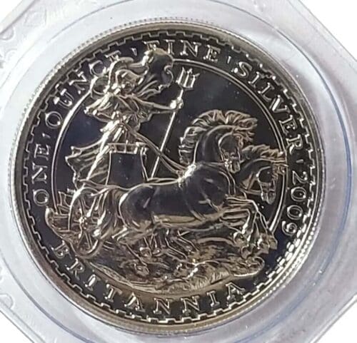 2009 Great Britain 1 oz Silver Britannia Proof Coin - - Image 4