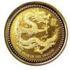 2024 SAMOA 1/10 OZ GOLD LUNAR DRAGON COIN BU