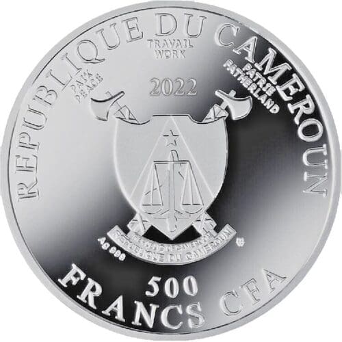 2022 Portrait of Mada Primavesi .5 oz Silver Gustav Klimt - Image 6