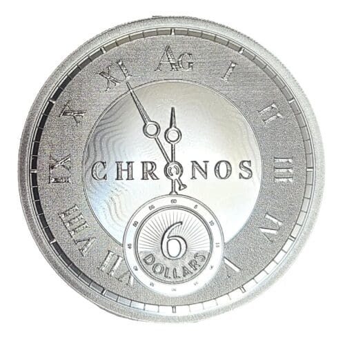 2024 Tokelau Chronos 1 oz Silver Coin .9999 Fine - Image 3