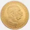 1912 Austria 10 Corona Gold Coin Restrike Bu