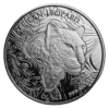 2019 _ 1 oz Silver African Leopard Republic of Ghana