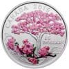 2016 Canada Cherry Blossoms 3/4 oz Silver Proof $15 coin -