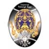 2021 Niue Tsarevich Faberge Egg .999 Pure Silver