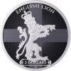 2024 Niue 1 oz Silver English Lion Coin BU .9999