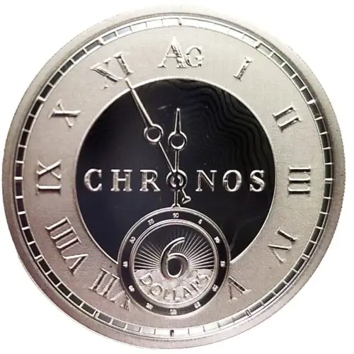 2024 Tokelau Chronos 1 oz Silver Coin .9999 Fine