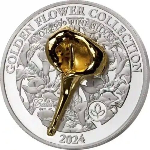 Samoa 1 oz Silver Calla Proof Coin