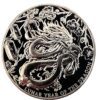 2024 Pitcairn Island 1 oz silver Proof Lunar Dragon Coin