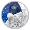 2016 Canada The Universe Glow In The Dark Glass 1 oz Silver Coin w/Opal
