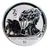 2022 Walking Liberty 75th Anniversary 1 oz Silver Coin