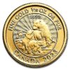 2023 Canada 1/10 oz Gold Majestic Polar Bear Cubs Coin .9999