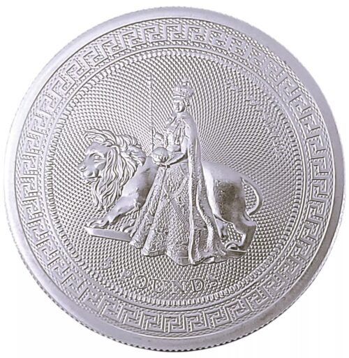 Tristan da Cunha 2oz Silver Una and the Lion Coin