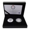 2024 Isle of Man 1 oz Silver Angel Proof Coin 2-Coin Set