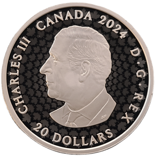 2024 Canada Great Hunters: Cougar 1 oz Silver Coin (UHR) - Image 2