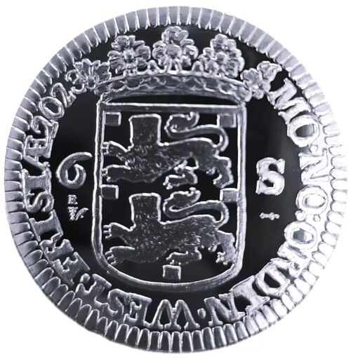 2021 Dutch Netherlands Shilling Ship 1 oz Silver Proof Coin - Image 2