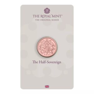 2024 Half Gold Sovereign Bullion Coin In Assay | The Royal Mint