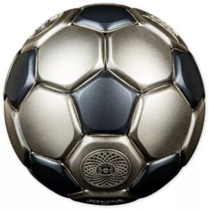 2022 Chad Spherical 1 oz Silver Soccer Ball .999 Fine