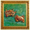 2023 VINCENT VAN GOGH - Two Crabs 1 oz Silver Proof - Treasures of the World