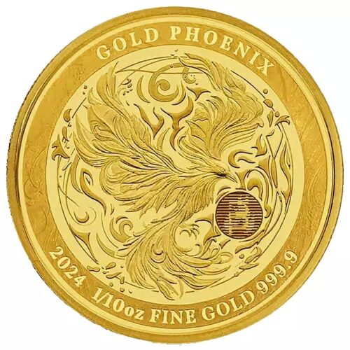 2024 Australia 1/10 oz Phoenix Gold Coin .9999 - Image 3
