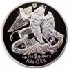 1995 Isle of Man 1 oz Silver Angel Proof .9999 Coin