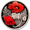 2024 Canada 1 oz Silver Remembrance Day Colorized Proof Coin