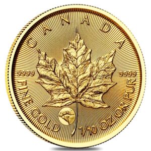 2025 Canada 1/10 oz Treasured Gold Maple Leaf Polar Bear Privy
