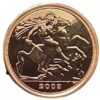 2009 British 1/4 Gold Sovereign Coin w/Display Box
