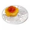 2024 Niue Crystal Rose Flower 1 oz Silver Proof $2 Coin